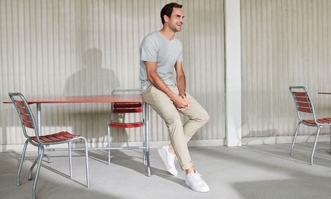 roger federer on running shoe collection 0  s the centre court jp at matchesfashion 3