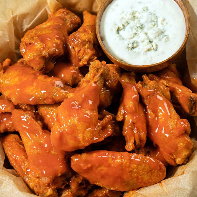 Air fryer buffalo chicken wings
