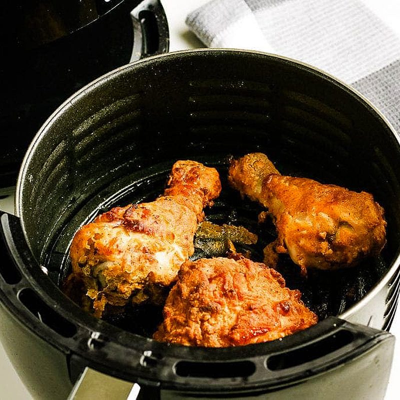Air fryer with buttermilk fried chicken