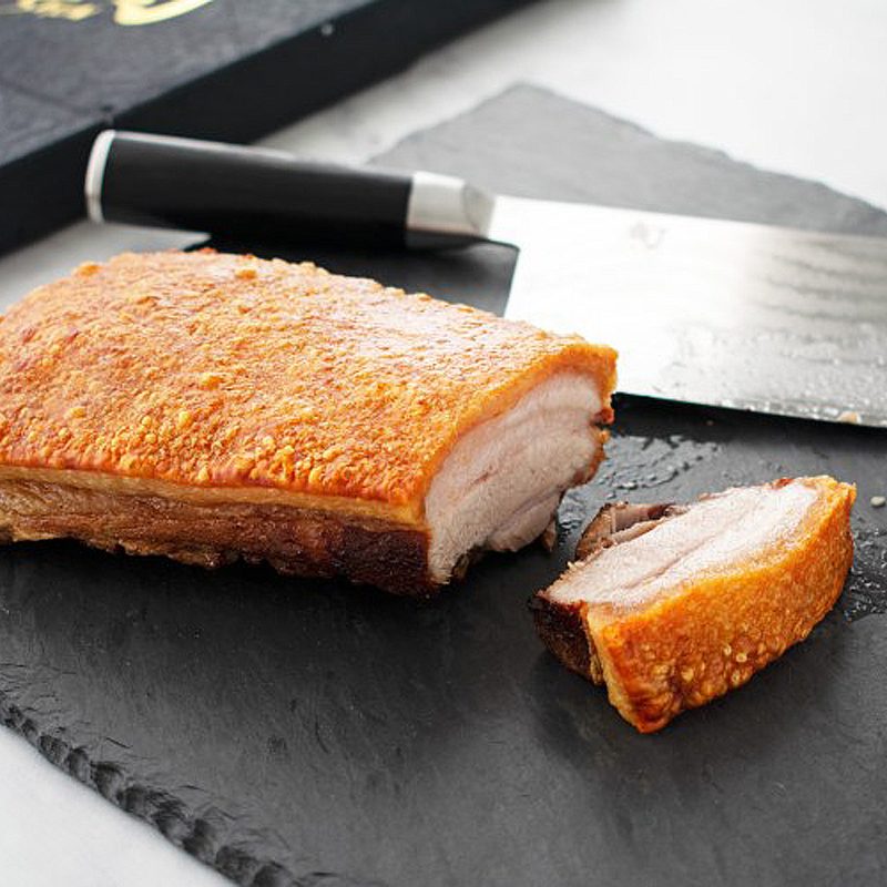 Air fryer crispy pork belly