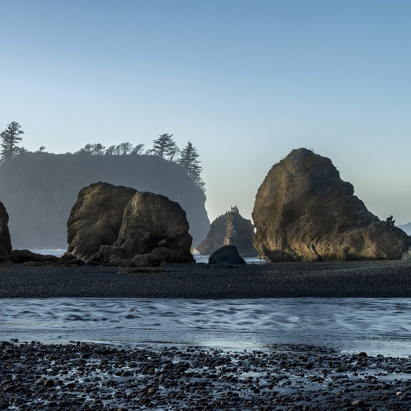 rocky coastline of Olympic National Park
