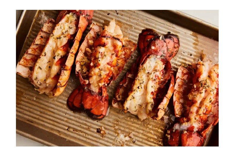 Easy broiled lobster