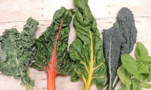 Dark, leafy green vegetables
