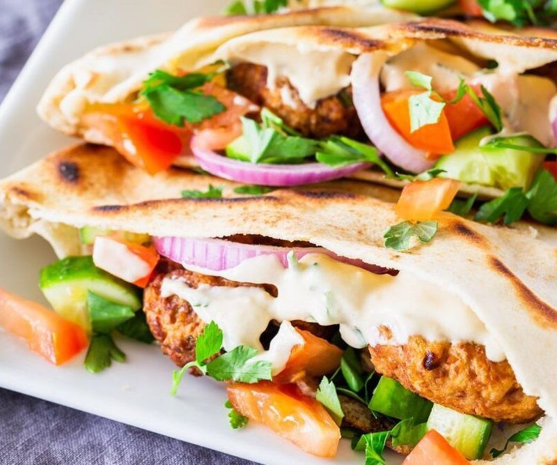 Falafel pita