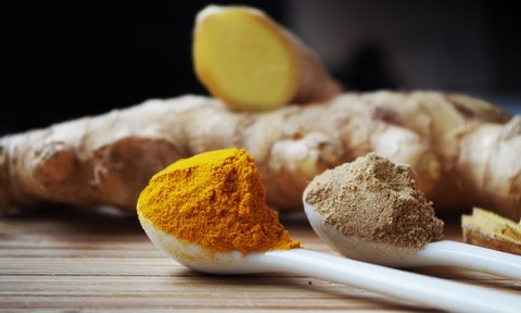 Tumeric and gonger spices