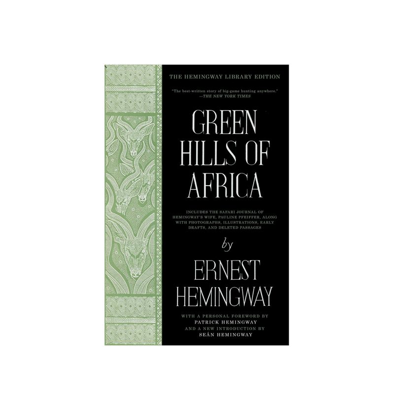 Green hills of africa book.
