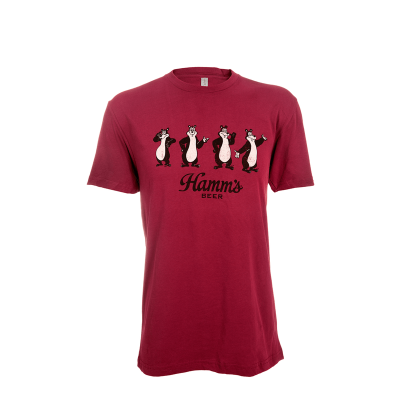 Magenta Hamms Bear Shirt.