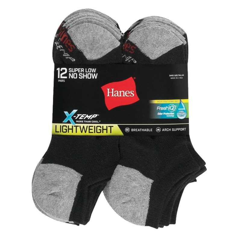 Hanes No Show Socks Walmart