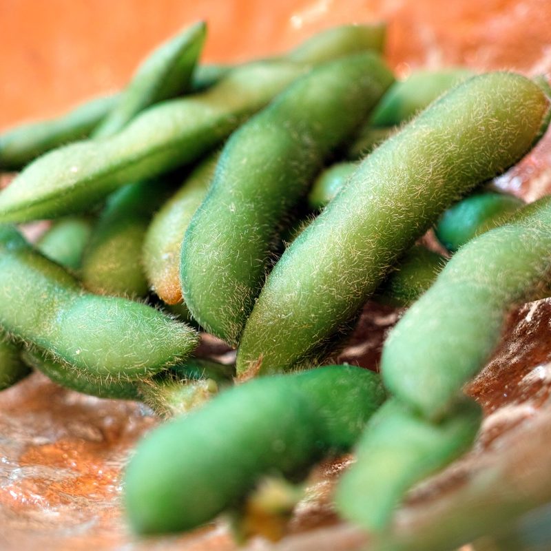 Edamame in the shells