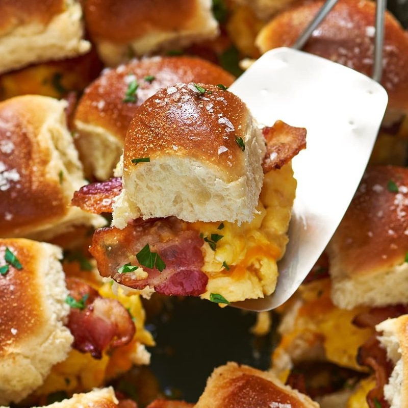 Breakfast sliders