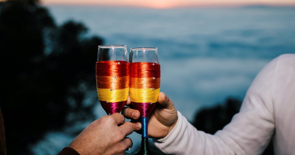 How to make the Pride in Paradise, a festive cocktail from Hilton