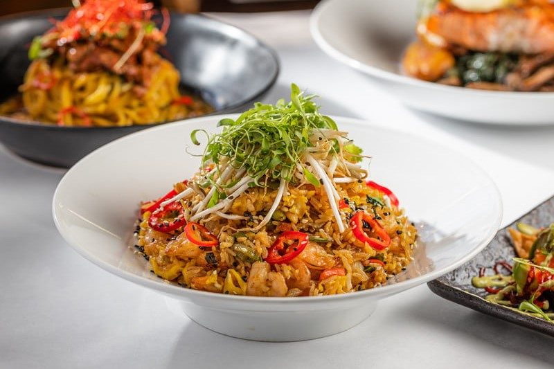 Lobster fried rice