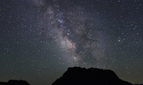 Night Sky Over Idaho's Craters of the Moon