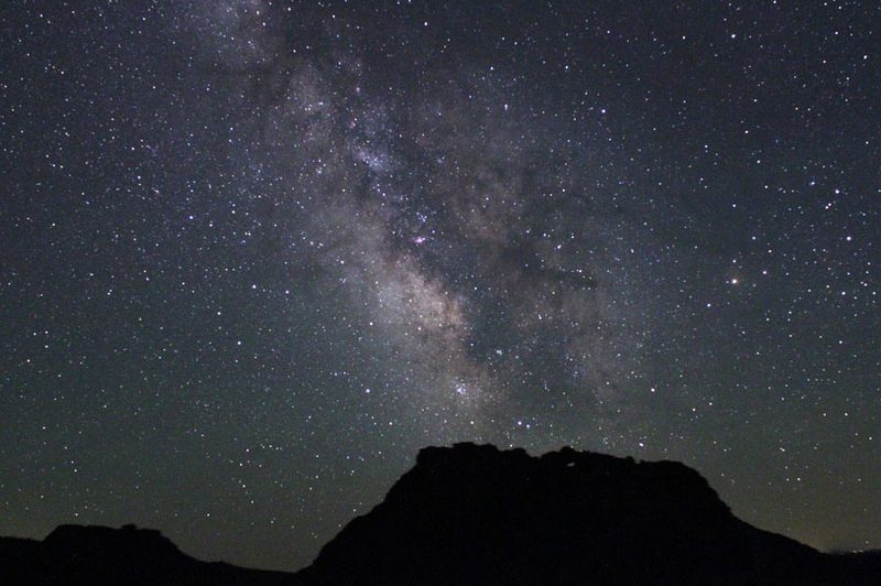 Night Sky Over Idaho's Craters of the Moon