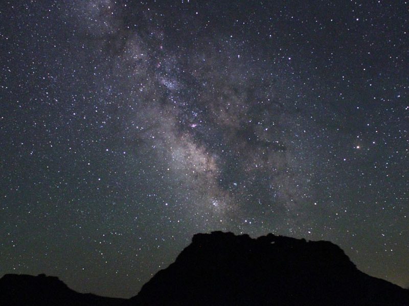 Night Sky Over Idaho's Craters of the Moon