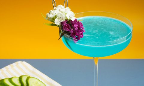 Once in a Blue Moon Cocktail