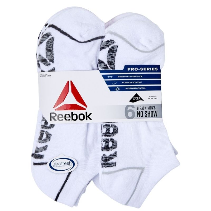 Reebok No Show Socks Walmart