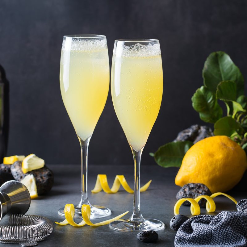 French 75 cocktail