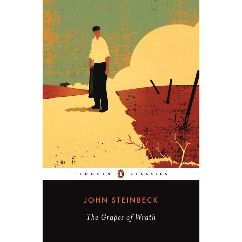 The Grapes of Wrath novel image.