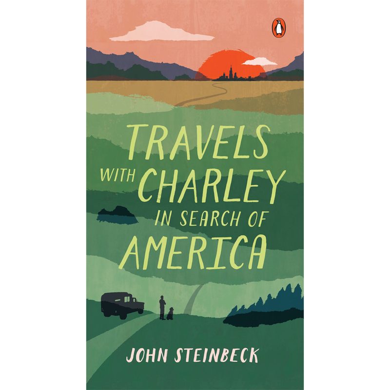 Travels with Charley In Search of America novel image.