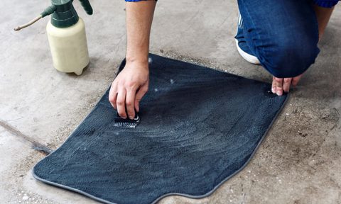 car mat interior cleaner washing floor
