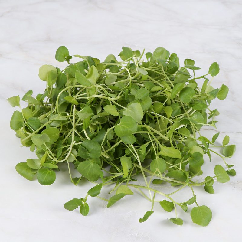 Watercress leaves