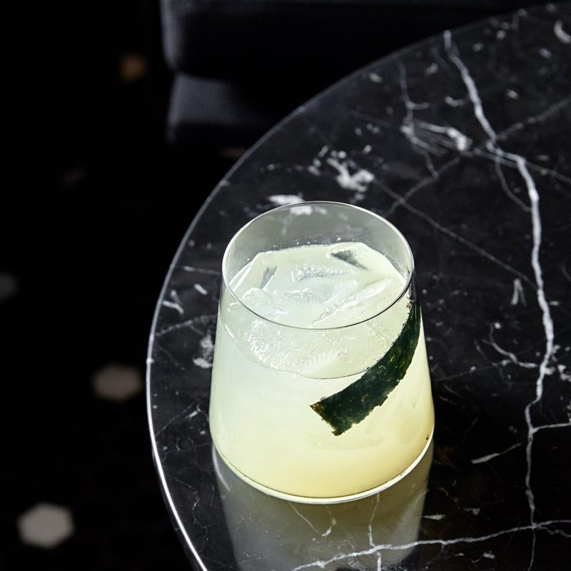 Yuzu Smash cocktail