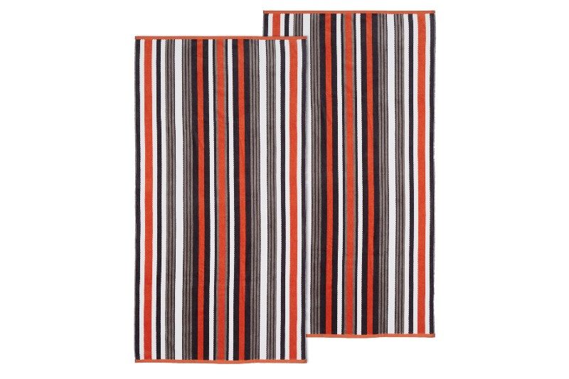 2 Piece 100% Cotton Beach Towel Set