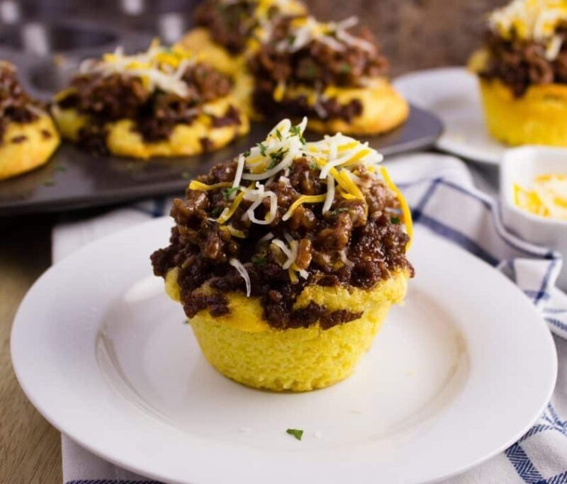 Barbecue Cornbread Muffins