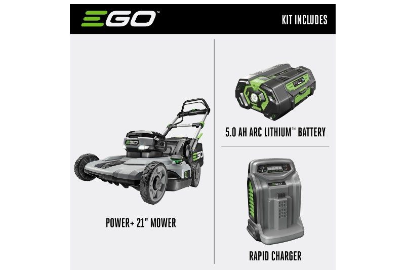 battery powered and rechargeable lawn mower