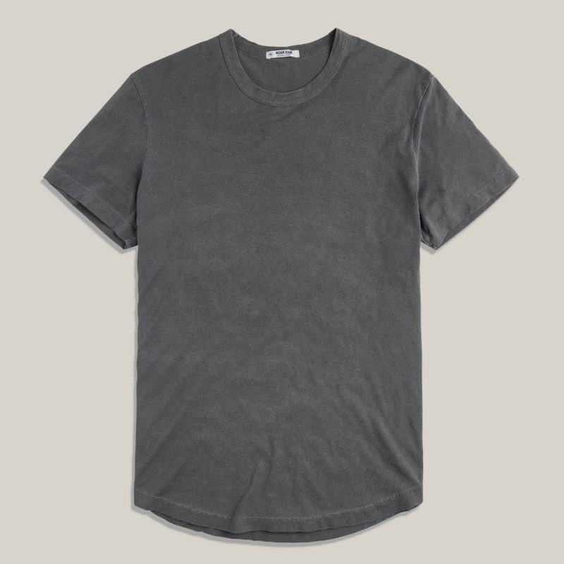 Buck Mason Pima Curved Hem Tee