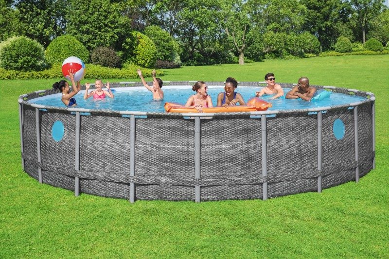 Coleman Swim Vista II Round Swimming Pool Set