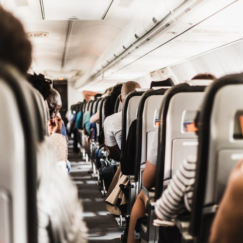 Effect of COVID-19 Delta on air travel