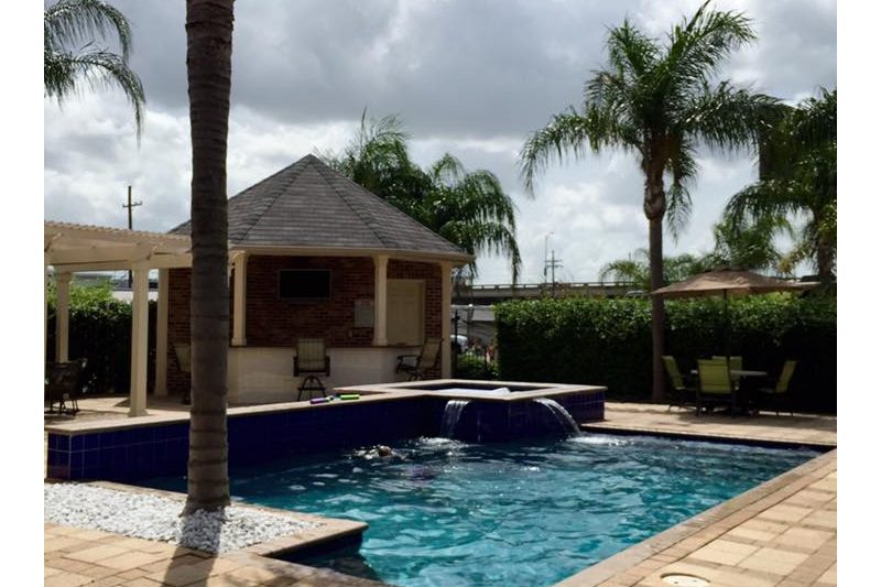 Pool at the French Quarter RV Resort
