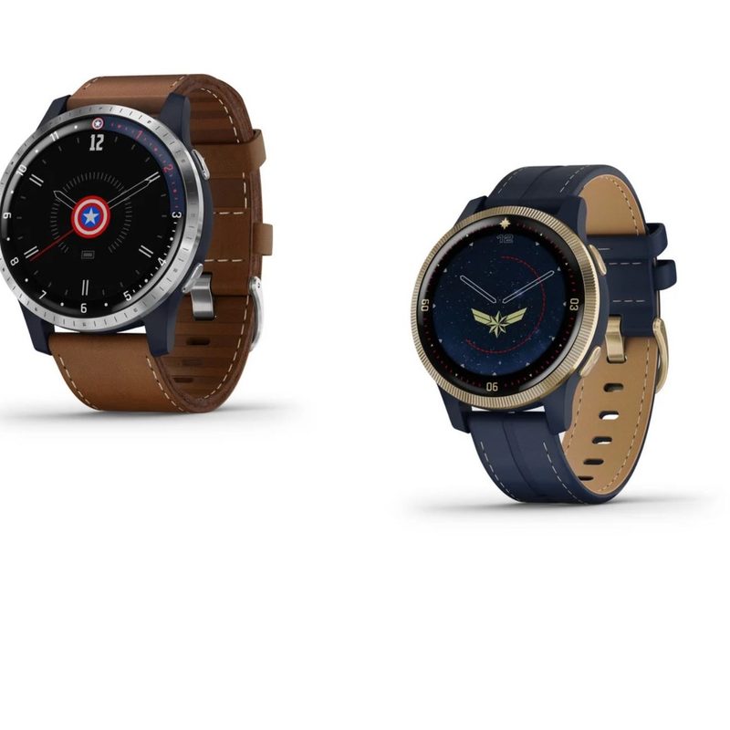 Garmin First Avenger Legacy Hero Series Smartwatch on white bg