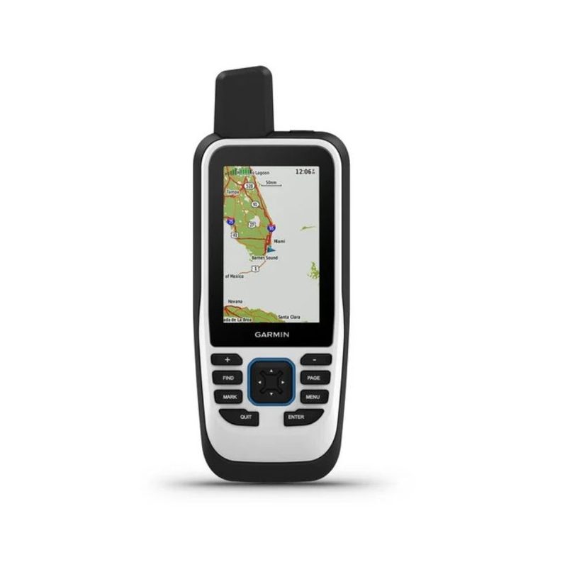 Garmin GPSMap 86s Marine Handheld on white bg