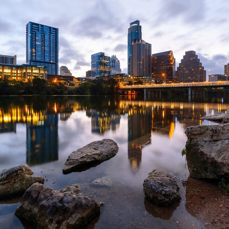 Early morning, Austin, Texas