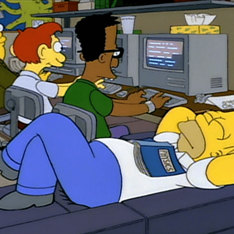 Homer Goes to College