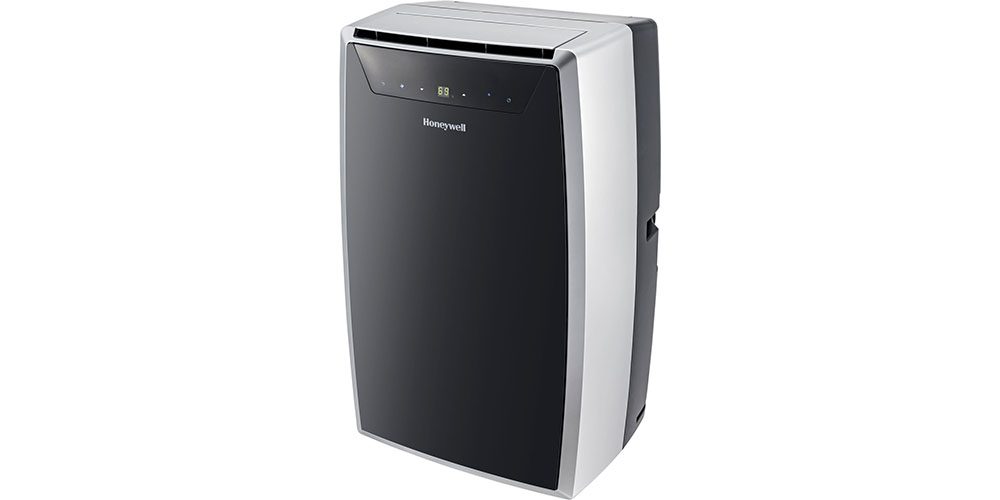 Honeywell 14,000 BTU Portable Air Conditioner on white background.