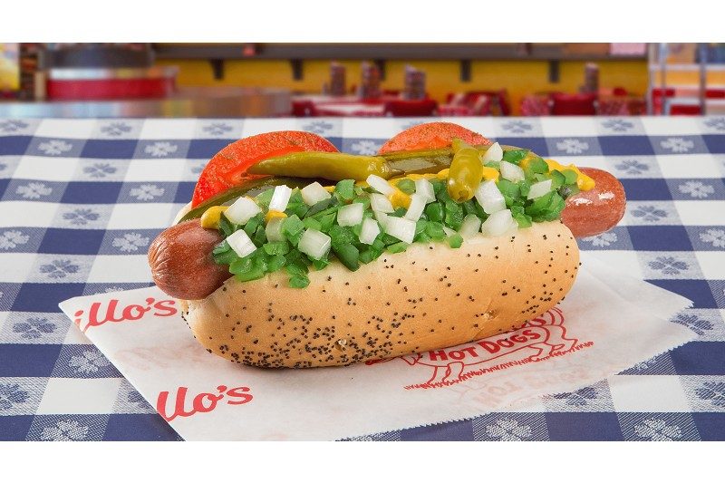 Portillo's Chicago Dog Hot Dog