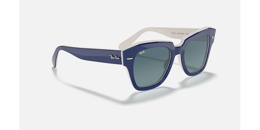 Ray-Ban State Street Sunglasses on white background.