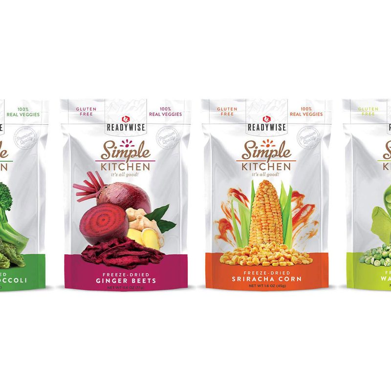 ReadyWise Simple Kitchen Seasoned Veggies Variety Pack