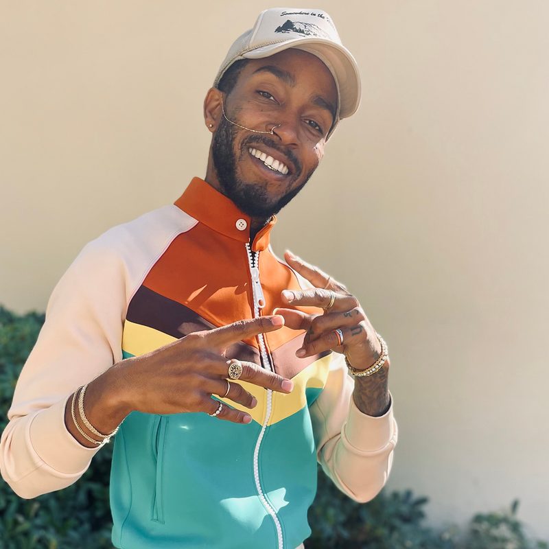 Richfresh Posing and smiling for the camera.