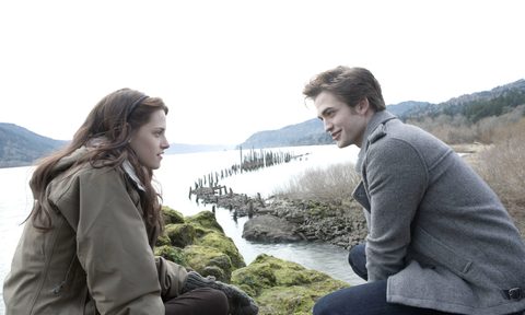 Robert Patterson and Kristen Stewart in Twilight