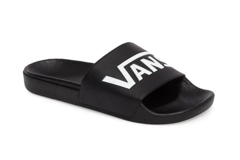 VANS Logo Slide Sandals