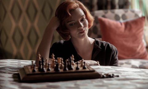 Anya Taylor-Joy in The Queen's Gambit