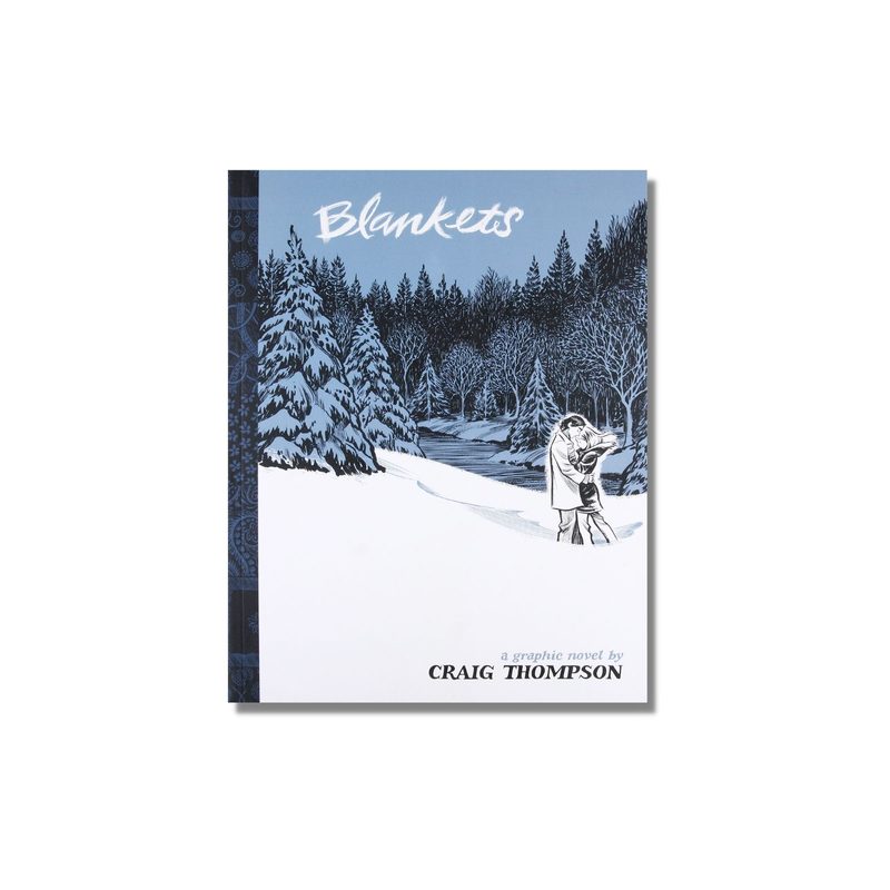 Cover of the graphic novel Blankets by Craig Thompson