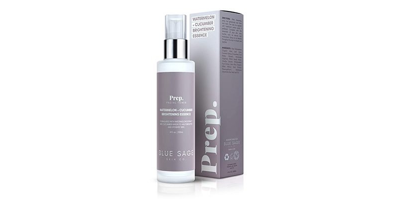 Blue Sage Watermelon + Cucumber Brightening Essence Facial Toner