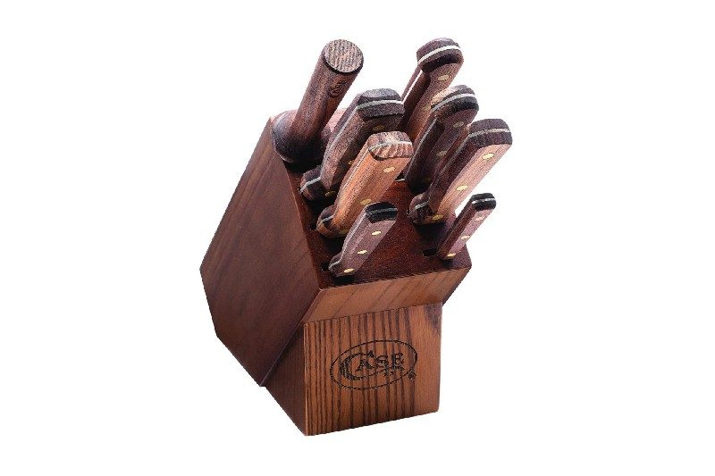 Case household knife set.