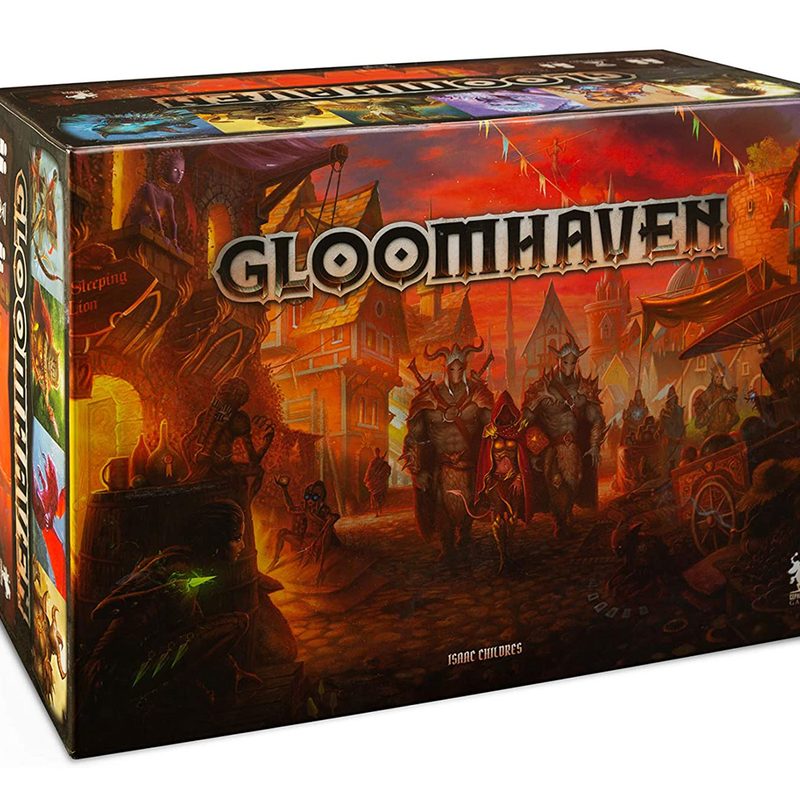 Cephalofair Gloomhaven board game on white background.